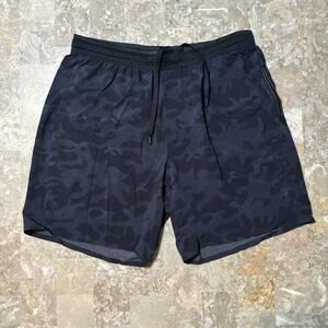 Ten Thousand Shorts Mens Large The Session Short 7” Black Camo Running Gym